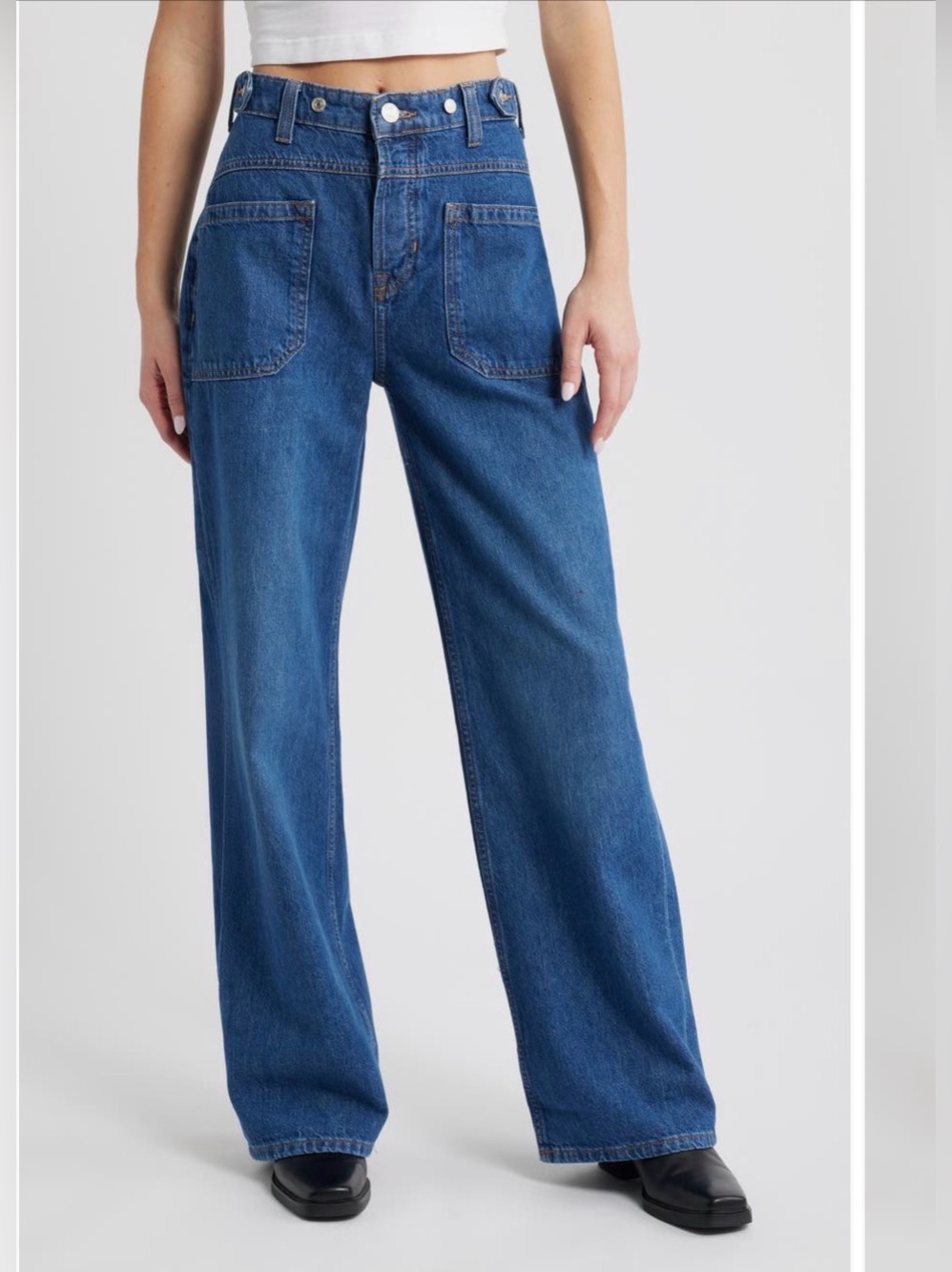 Free People
We the Free
Palmer Cuffed
Baggy Jeans